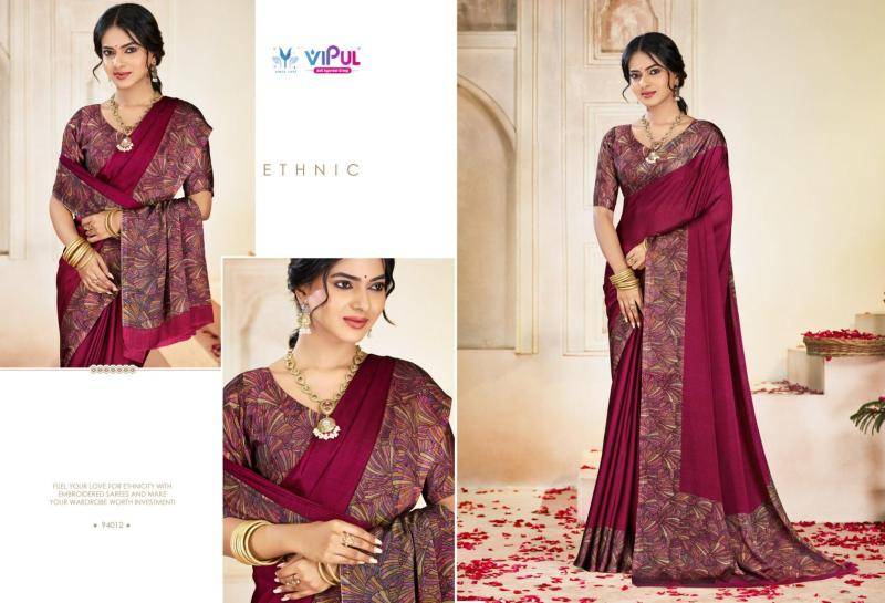 Vipul juliet chiffon vol-26  Wholesale sarees in Surat